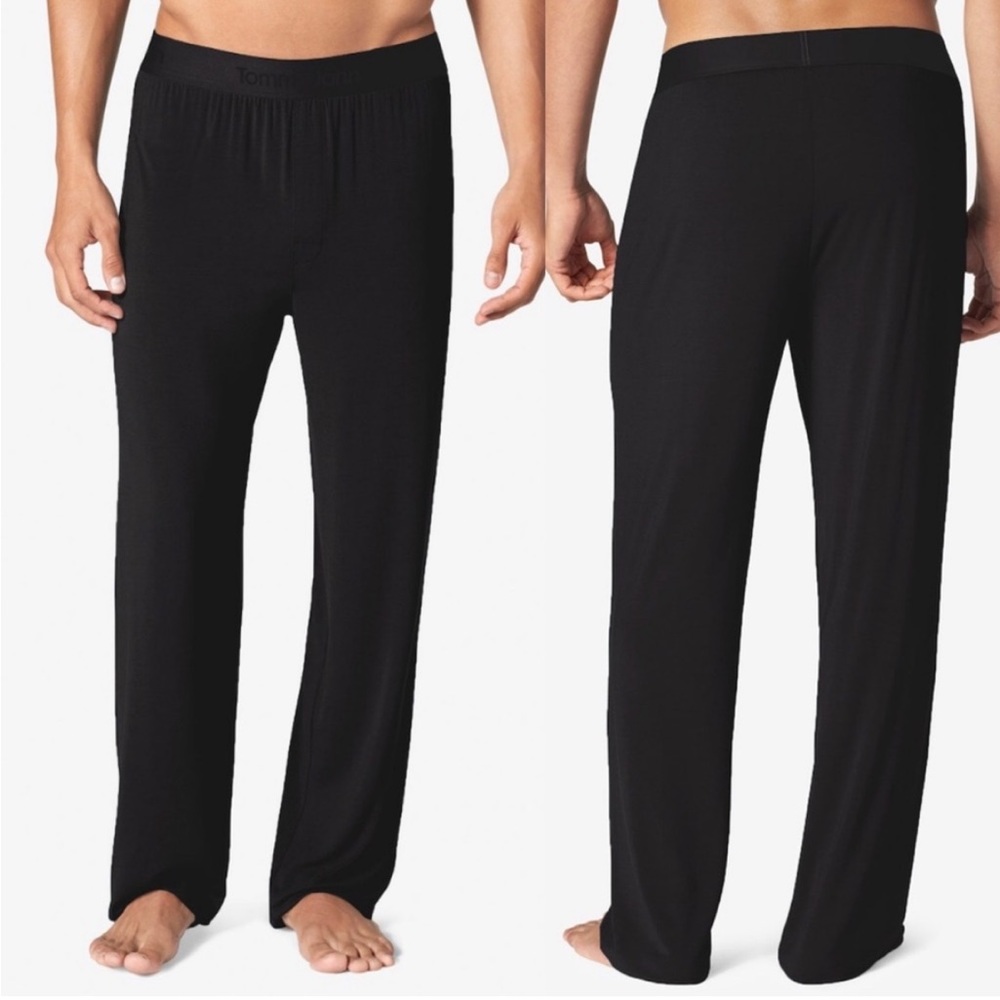 NEW Tommy John Second Skin Sleep Pant Black Size XL
